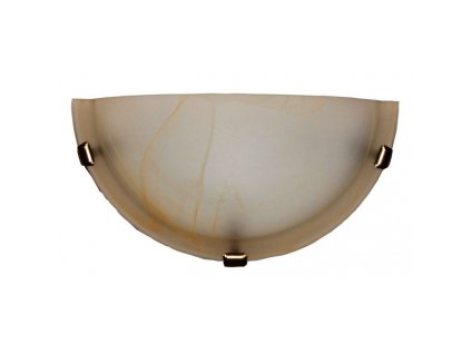 ARGUS OPTIMA nástěnné platina/ambra murano alabastr