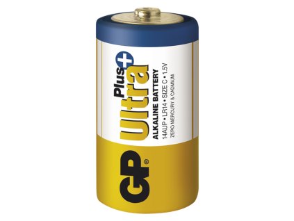 Baterie alkalická malý mono LR14 GP Ultra Plus