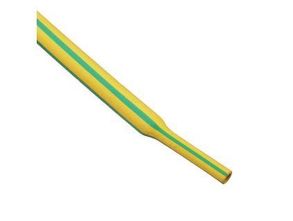 bužírka smršťovací 3,2/1,6 1m zelenožlutá