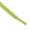 bužírka smršťovací 2,4/1,2 1m zelenožlutá