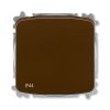 Vypínač č. 6 hnědá TANGO IP44