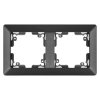 Rámeček 2-násobný antracit EMOS