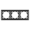 Rámeček 3-násobný antracit EMOS