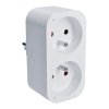 Zásuvka 2-násobná s měřením spotřeby elektrické energie WIFI