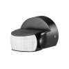 Čidlo pohybu SENZOR DOUBLE 180°/360° 1200W (PIR) černé Panlux