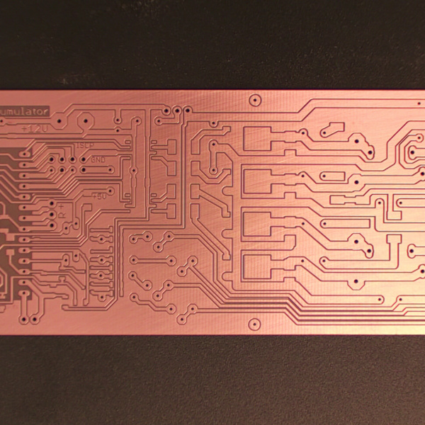 Classroom PCB milling