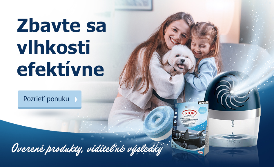 Zbavte sa vlhkosti efektívne