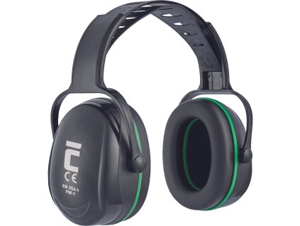 FM 1 sluchadla cierna zelena 0402013260999