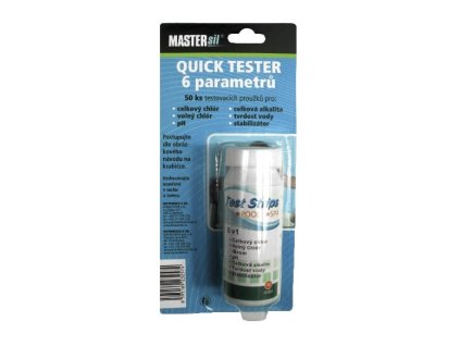MASTERsil Quick tester papierky 6 parametrov