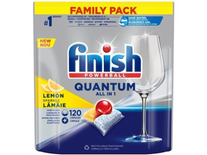 Finish quantum all in 1 lemon 120ks