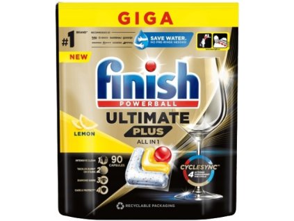 Finish ultimate all in 1 lemon 90ks