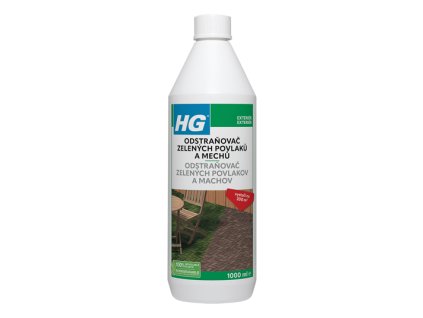 HG odstraňovač zelených povlakov a machov koncentrát