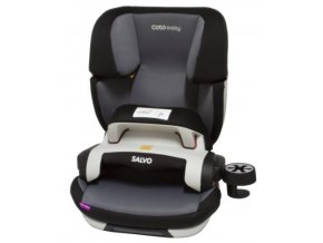 Autosedačka Salvo isofix 9-36kg gray