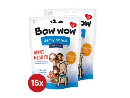 BW621 Jerky mini hearts multipack
