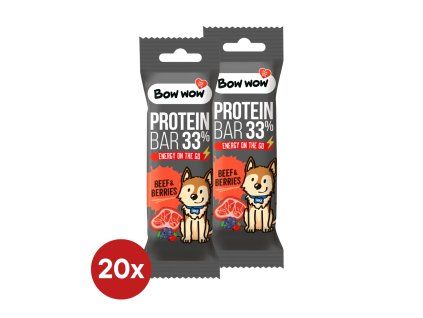 BW243 Protein bar Beef and Berries