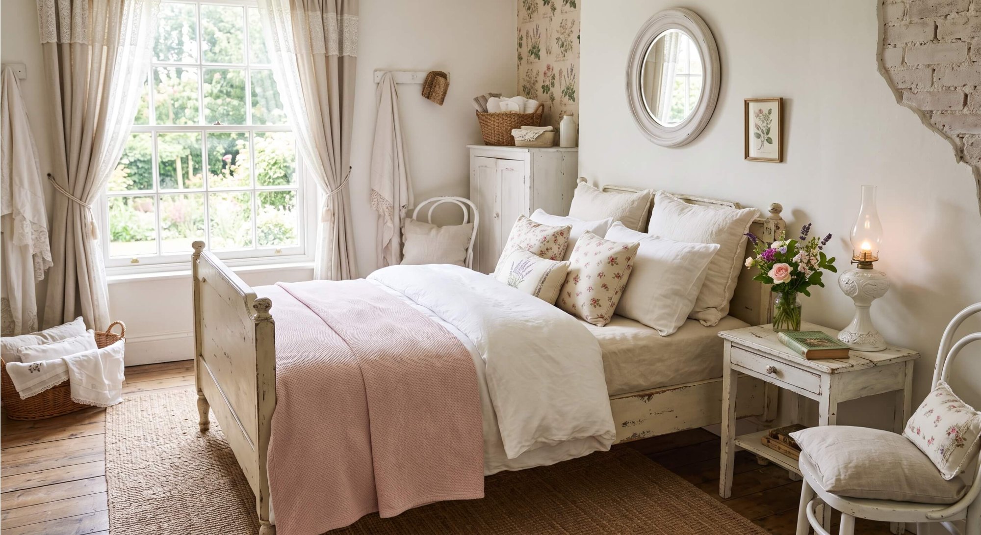 Kúzlo Ošúchaného Pôvabu: Ako Tvorivo Zariadiť Interiér Shabby Chic