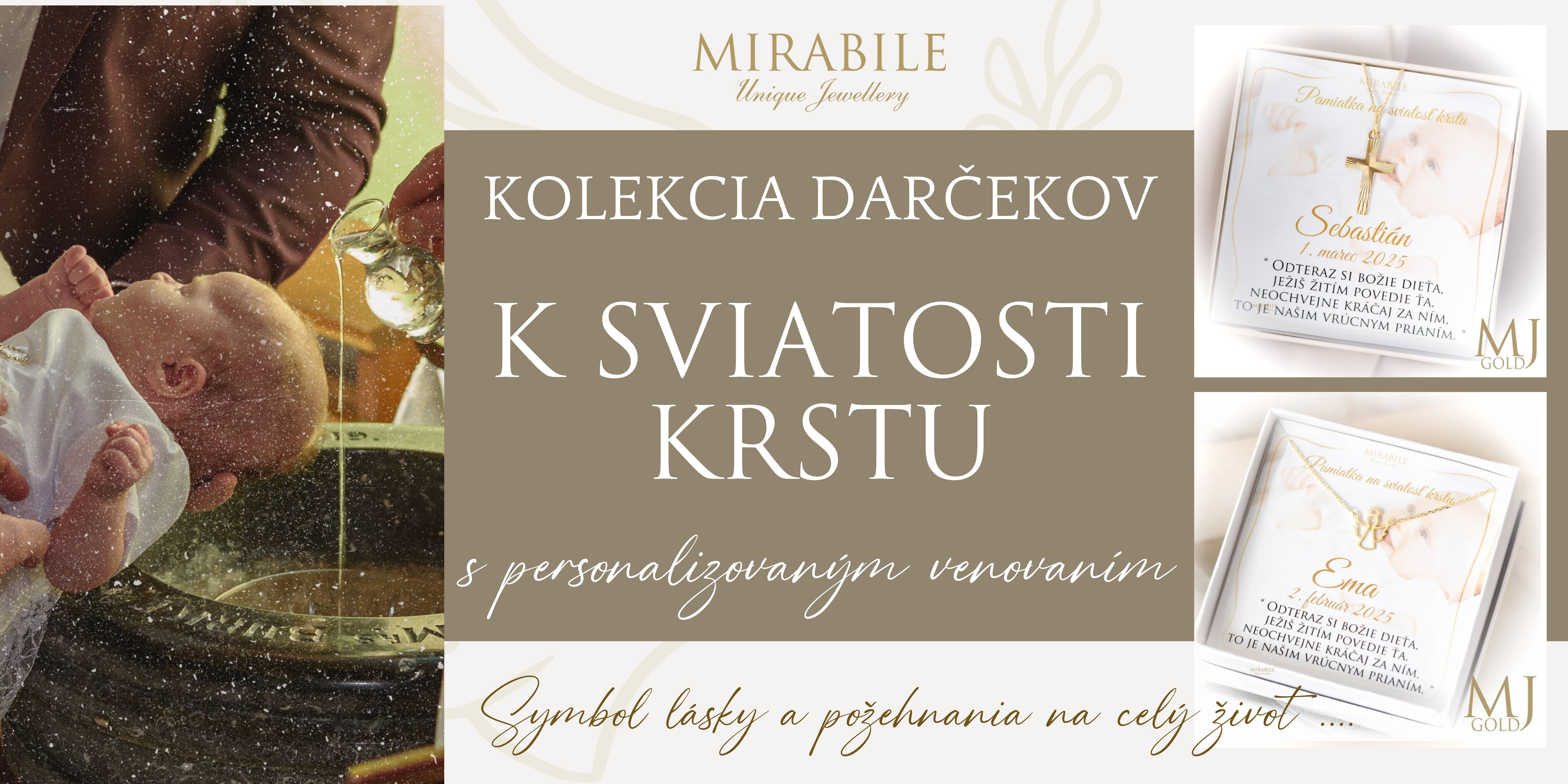 Darčeky ku krstinám