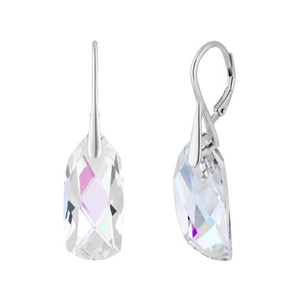 Strieborné náušnice Crystal Bay - AB