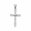 strieborny privesok krizik so srdieckom