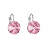 nausnice rivoli 12mm crystal swarovski light rose mirabile