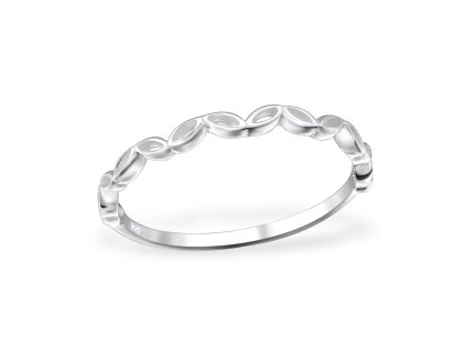 all4Silver Strieborný prsteň M30971-A4S