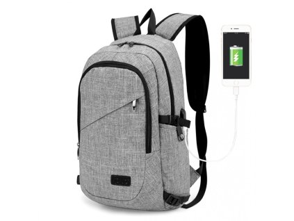 KONO Batoh E6715 sivý, 20L 1000x1000