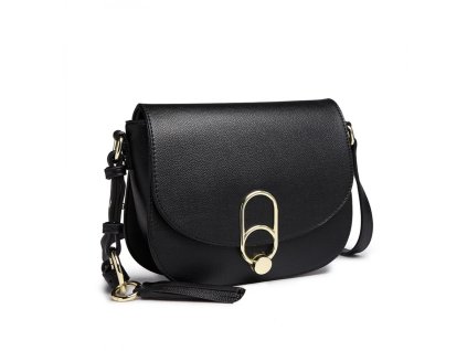 Miss Lulu crossbody čierna kabelka LZ1831