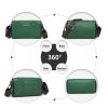 Dámska kožená crossbody kabelka so širokým popruhom L2310 zelená (2) 1000x10002