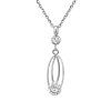 all4Silver Oceľový náhrdeľník Ovál M32560-A4S