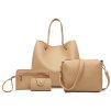 Praktický dámsky kabelkový set 4v1 Miss Lulu béžová
