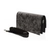 GROSSO Čierno šedá obdĺžniková crossbody kabelka C18SM008GRAY