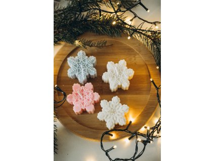 Svíčka- Sněhova vločka