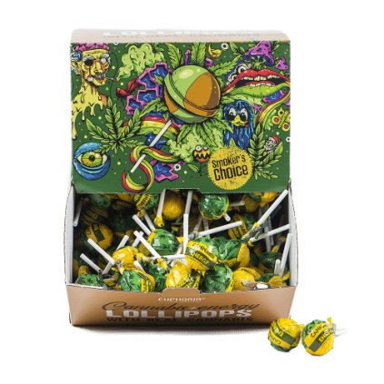 Hemp energy lollipop