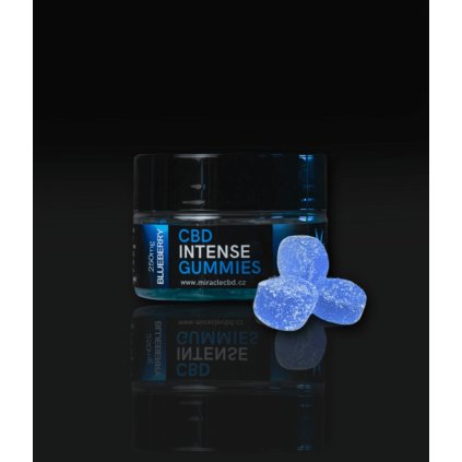 CBD candies Intense Blueberry 250mg
