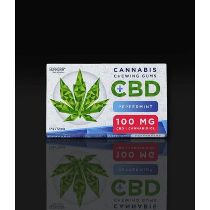 CBD žuvačky pepermint Euphoria