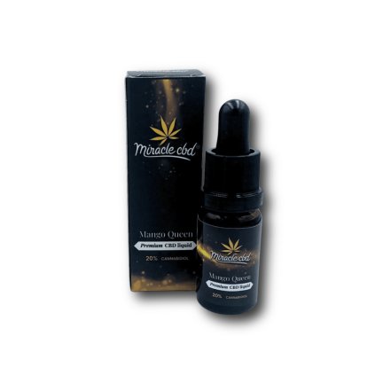 CBD e-liquid 20% Mango Queen objem 10 ml