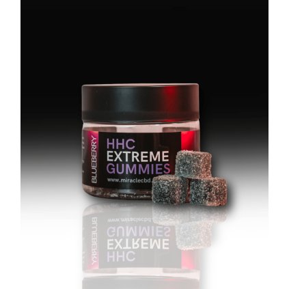 HHC gummies EXTREME Blueberry balení 10 ks