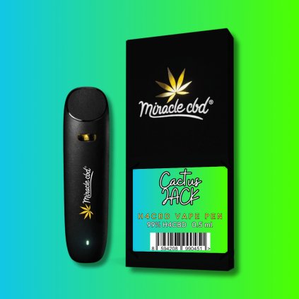 H4CBD pen PREMIUM 99% 0,5 ml príchuť Cactus Jack