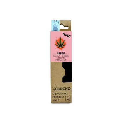 TH4C Disposable Vape Pen Mango, 2ml