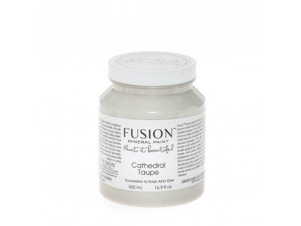 fusion mineral paint fusion cathedral taupe 500ml