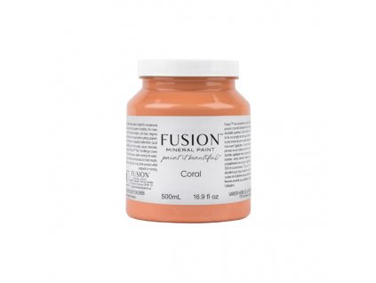 fusion mineral paint fusion coral 500ml