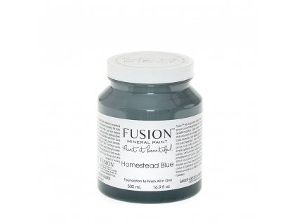 fusion mineral paint fusion homestead blue 500ml