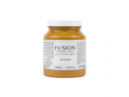 fusion mineral paint fusion mustard 500ml