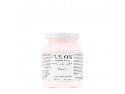 fusion mineral paint fusion peony 500ml