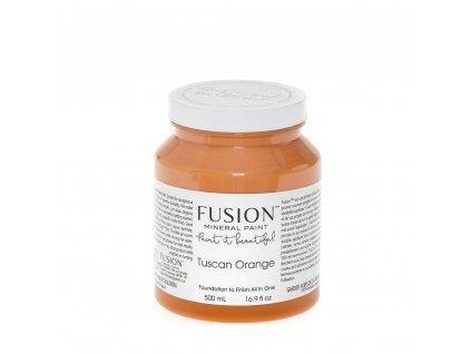 fusion mineral paint fusion tuscan orange 500ml