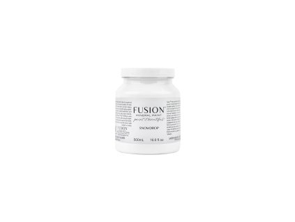fusion mineral paint snowdrop pint