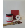 ORB PAINT RED 018 VELVET JAR and BRUSH