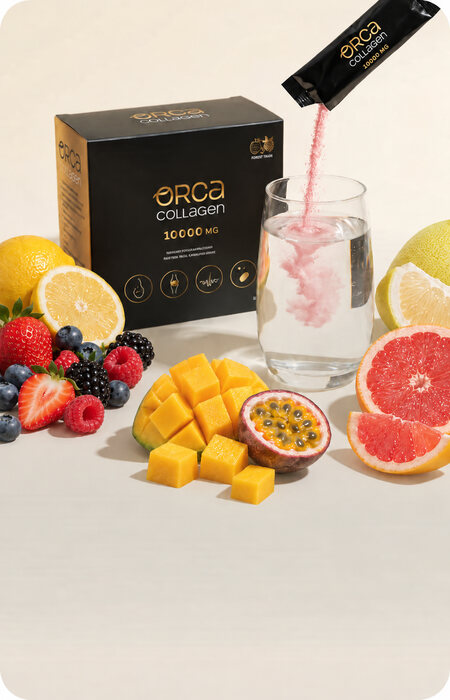 Orca collagen | 4 příchutě přípravku Orca Collagen