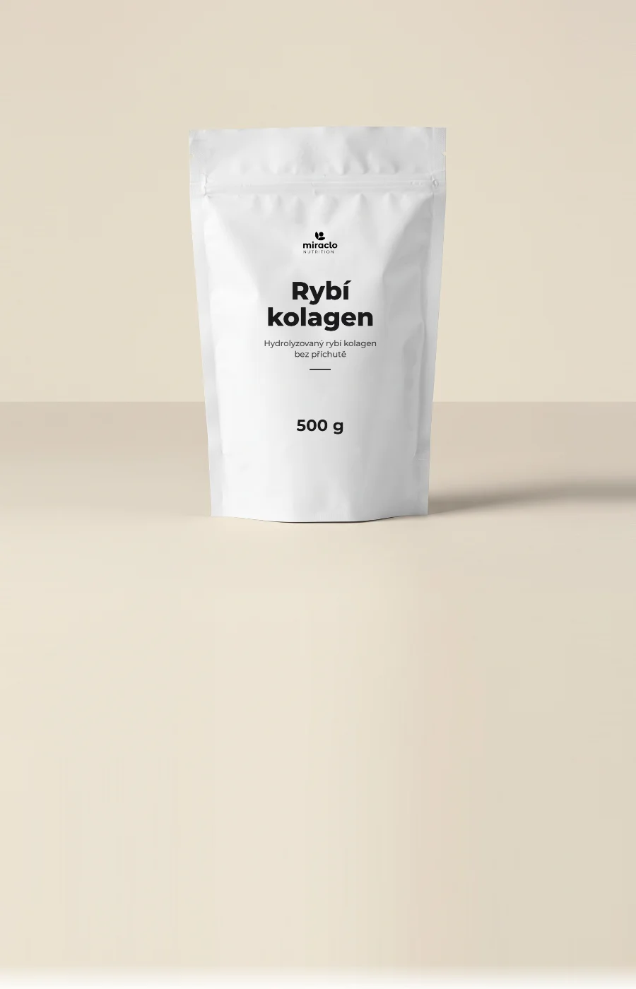 Miraclo Nutrition – hydrolyzovaný rybí kolagen 500 g