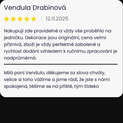 Recenze zákazníka 1